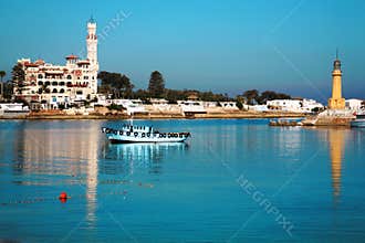 Montaza Palace in Alexandria, Egypt.