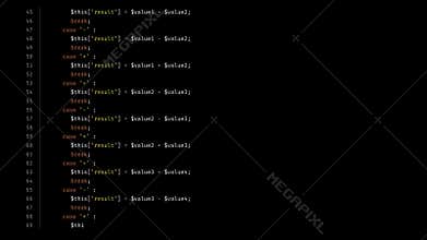 PHP Source Code Build Screen.