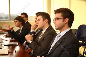 business people at Conference