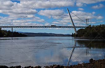 Tasmania`s Batman Bridge