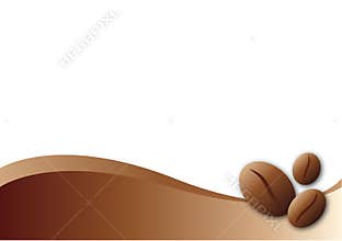 Coffee template background