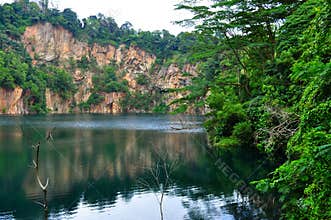 Quarry at Bukit Timah, Singapore
