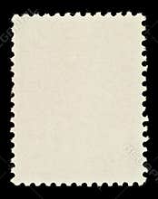 Blank Postage Stamp