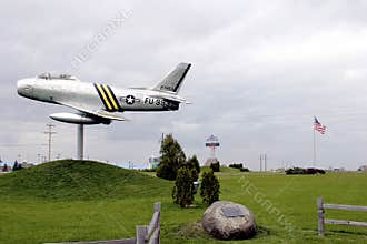 EAA F-86 Sabre Display  603229