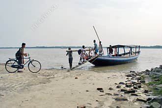 Ferry system of rural west bengal
