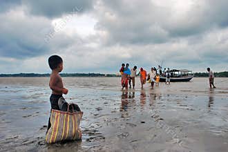 Ferry system of rural west bengal