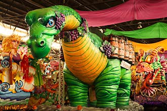 Mardi Gras Parade Float
