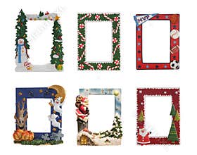 Holiday and Sports Themed Picture Frames