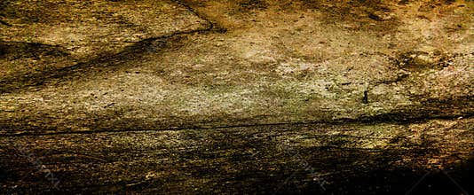 Old brown parchment paper background with yellowed vintage grunge texture borders and off white light center with distressed faded