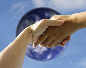 Hands holding