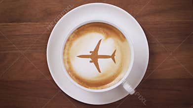 Airport or Flight Hot Drink