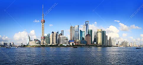 China shanghai panorama