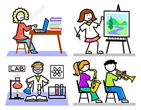 Cartoon School Kids/eps