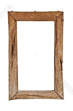 Antique wood frame