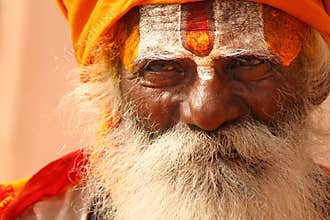 A hindu monk at Varanasi