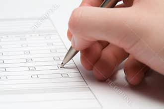 Filling the form