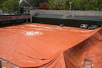 PARIS, FRANCE - JUNE 8, 2019: Roland Garros