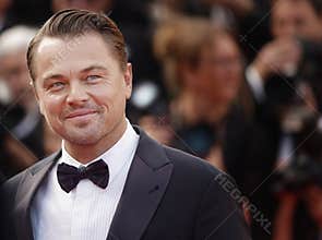 Leonardo DiCaprio attends the screening