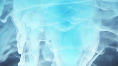 Abstract Ink rotating in water