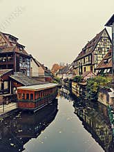 Enchanting town of Colmar, Alsace, France