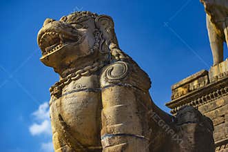 Statue of Hinduism Mythological creature , Bhakyapur , Nepal