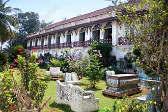 Colonial Indian house of Baraganza family