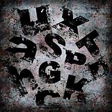 Grunge letters