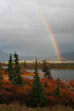 Rainbow in Alaska
