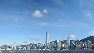 Hong Kong skyline panorama