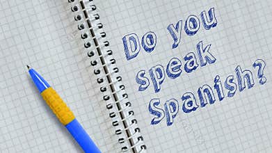 Do you speak Spanish?