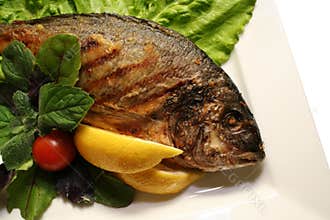 Grill a fish
