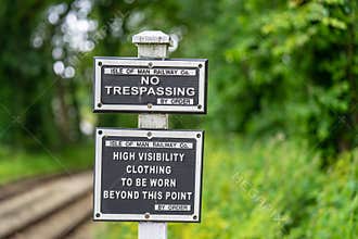 Castletown,Isle of Man, June 16, 2019. The Isle of Man Railway is a narrow gauge steam-operated railway connecting Douglas with