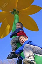 Boys Playing
