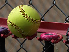 Yellow Softball