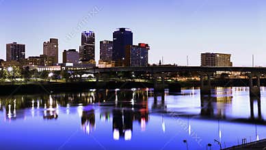 Evening in Little Rock