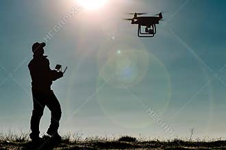 Drone flight test and training