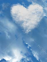 Heart in the sky