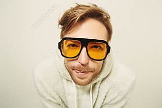Cool hipster guy