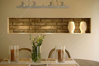 Modern Apartment Dining Room