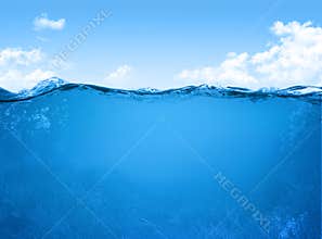 Underwater scene