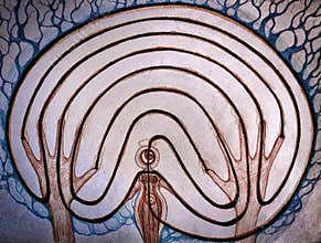 Night Labyrinth of the Great Goddess