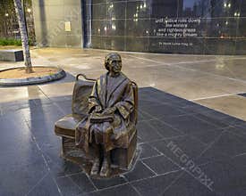 `Rosa Parks` by Erik Blome in downtown Dallas, Texas.