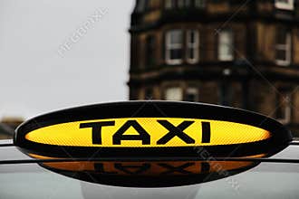Top of a London Black Cab