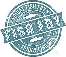 Vintage Friday Fish Fry Sign
