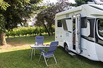 Camping: Holidays at the campsite