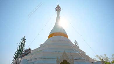 Phra That Doi Kong Mu, located in Mae Hong Son, Thailand