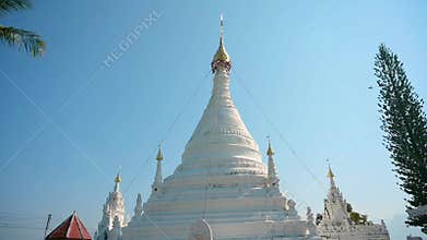 Phra That Doi Kong Mu, located in Mae Hong Son, Thailand
