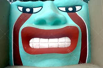 sechin idol face archeology history of peru