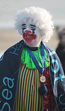 Saundersfoot New Years Day swim for charity