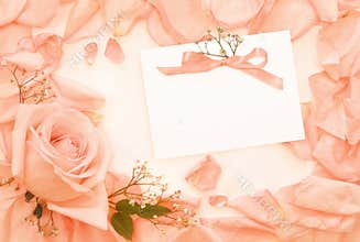Invitation vintage card